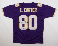 Cris Carter Signed Jersey (Schwartz) at PristineAuction.com