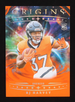 RJ Harvey 2025 Panini Origins Orange #141 #041/149 RC at PristineAuction.com