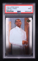 LeBron James 2003 Upper Deck LeBron James Box Set #7 High School Superstar RC (PSA 9) at PristineAuction.com