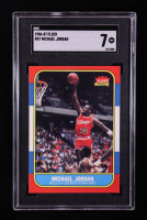 Michael Jordan 1986-87 Fleer #57 RC (SGC 7) at PristineAuction.com
