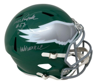 Vince Papale Signed Eagles Full-Size Throwback Speed Helmet Inscribed "Invincible" (Beckett) at PristineAuction.com