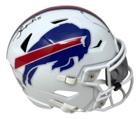 Thurman Thomas Signed Bills Mid-Size SpeedFlex Helmet With Visor (Beckett) at PristineAuction.com