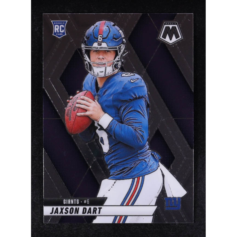 Jaxson Dart 2025 Panini Mosaic #362 RC at PristineAuction.com