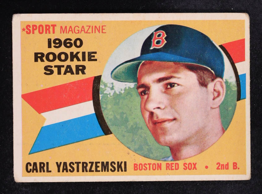 Carl Yastrzemski 1960 Topps #148 RS RC at PristineAuction.com Carl Yastrzemski 1960 Topps #148 RS RC at PristineAuction.com