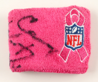 Carson Wentz Signed & 2018 Game-Used Wristband (Fanatics) at PristineAuction.com