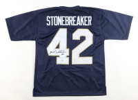 Michael Stonebreaker Signed Jersey (PSA) at PristineAuction.com