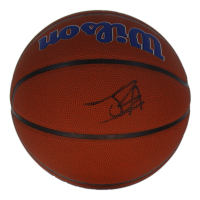 V. J. Edgecombe Signed 76ers Logo Basketball (Beckett) at PristineAuction.com