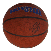 V. J. Edgecombe Signed 76ers Logo Basketball (Beckett) at PristineAuction.com