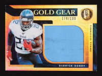 Derrick Henry 2020 Panini Gold Standard Gold Gear Materials Auto #GG3 RC #174/199 at PristineAuction.com