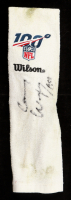 Carson Wentz Signed & 2019 Game-Used QB Towel (Fanatics) at PristineAuction.com