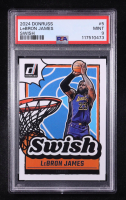 LeBron James 2024-25 Donruss Swish #5 (PSA 9) at PristineAuction.com
