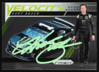 Kurt Busch Signed 2019 Panini Prizm #79 VEL (Beckett) at PristineAuction.com