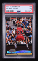 Michael Jordan 1997-98 Stadium Club #118 (PSA 7) at PristineAuction.com