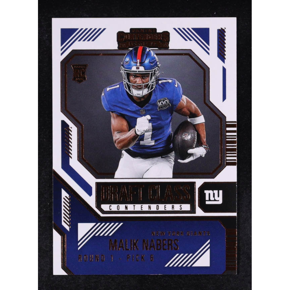 Malik Nabers 2024 Panini Contenders Draft Class Contenders Bronze #5 RC at PristineAuction.com