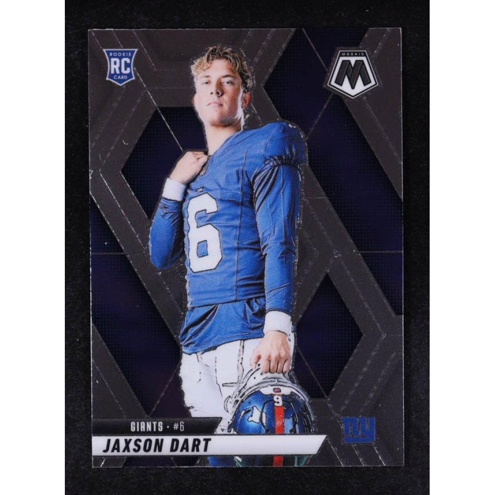 Jaxson Dart 2025 Panini Mosaic #288 VAR RC at PristineAuction.com