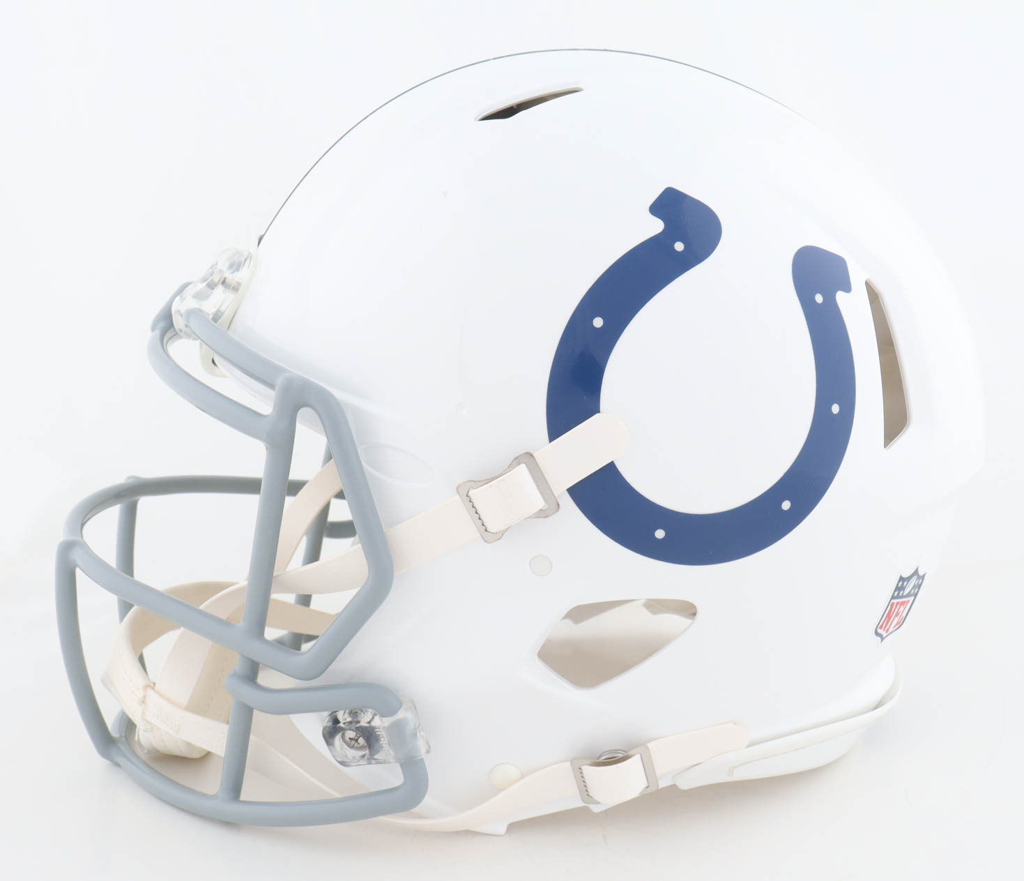 Peyton Manning Signed Colts Full-Size Authentic On-Field Alternate Speed Helmet (Fanatics) at PristineAuction.com Peyton Manning Signed Colts Full-Size Authentic On-Field Alternate Speed Helmet (Fanatics) at PristineAuction.com