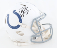 Peyton Manning Signed Colts Full-Size Authentic On-Field Alternate Speed Helmet (Fanatics) at PristineAuction.com