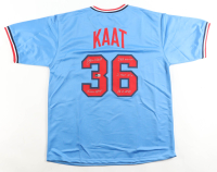 Jim Kaat Signed Jersey With Career Stat Inscriptions (Beckett) at PristineAuction.com