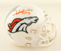 Wil Lutz Signed Broncos Speed Mini Helmet (Beckett) at PristineAuction.com