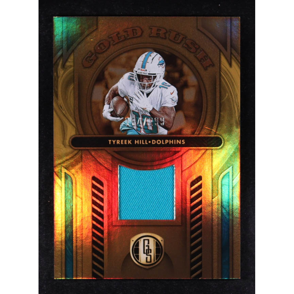 Tyreek Hill 2024 Panini Gold Standard Gold Rush Jerseys #31 #154/299 at PristineAuction.com