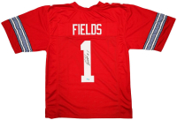 Justin Fields Signed Jersey (Beckett) at PristineAuction.com