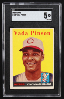 Vada Pinson 1958 Topps #420 RC (SGC 5) at PristineAuction.com