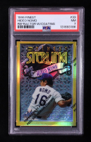 Hideo Nomo 1996 Topps Finest Sterling Gold Refractor #33 (PSA 7) at PristineAuction.com