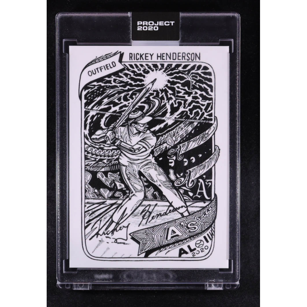 Rickey Henderson 2020 Topps Project 2020 #104 JK5 at PristineAuction.com
