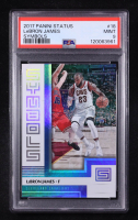 LeBron James 2017-18 Panini Status Symbols #18 (PSA 9) at PristineAuction.com