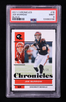 Joe Burrow 2021 Panini Chronicles Black #16 #15/25 (PSA 9) at PristineAuction.com