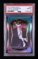 Tyrese Haliburton 2020-21 Select Prizms Teal White Pink #189 #22/25 RC (PSA 8) at PristineAuction.com
