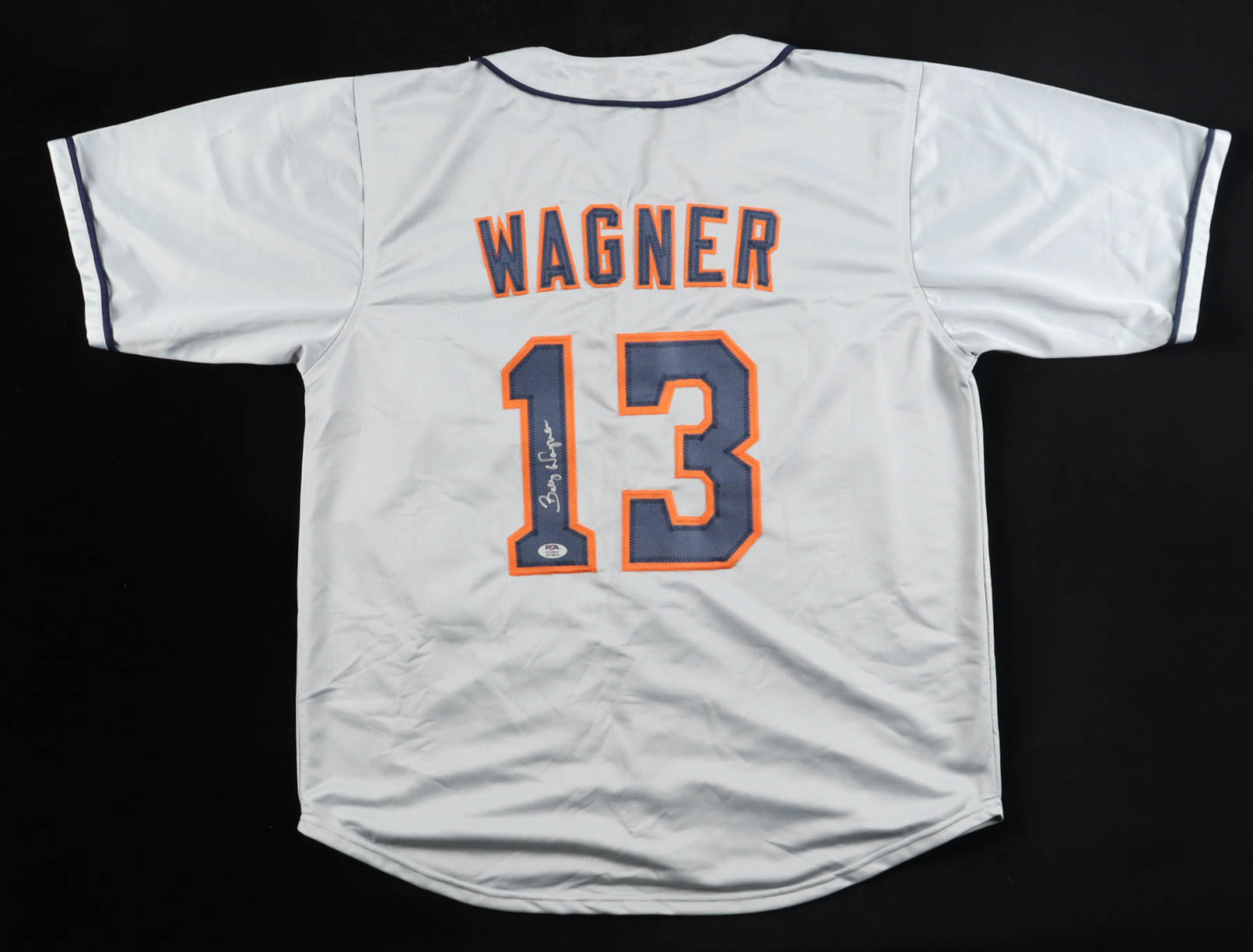 Billy Wagner Signed Jersey (PSA) at PristineAuction.com Billy Wagner Signed Jersey (PSA) at PristineAuction.com
