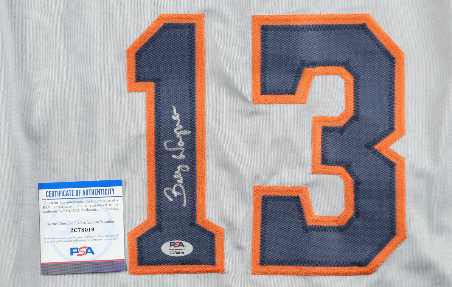 Billy Wagner Signed Jersey (PSA) at PristineAuction.com Billy Wagner Signed Jersey (PSA) at PristineAuction.com