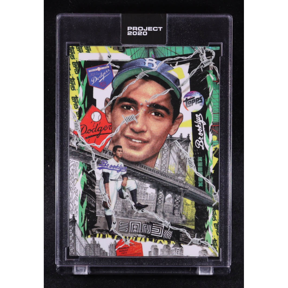 Sandy Koufax 2020 Topps Project 2020 #99 Tyson Beck at PristineAuction.com
