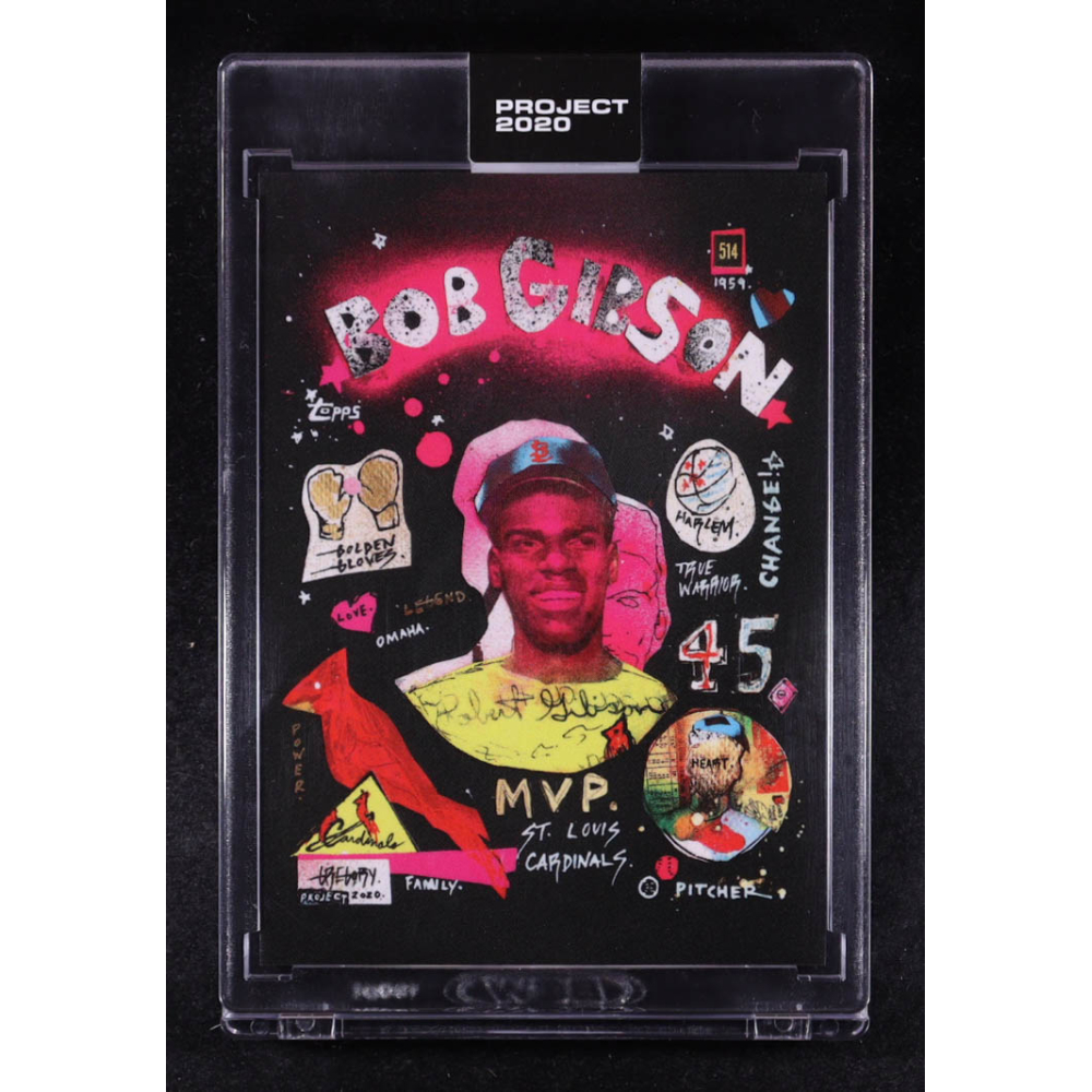 Bob Gibson 2020 Topps Project 2020 #108 Gregory Siff at PristineAuction.com