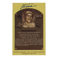 Ferguson "Fergie" Jenkins Signed Hall of Fame Plaque Postcard (Beckett & Sports Memorabilia) at PristineAuction.com