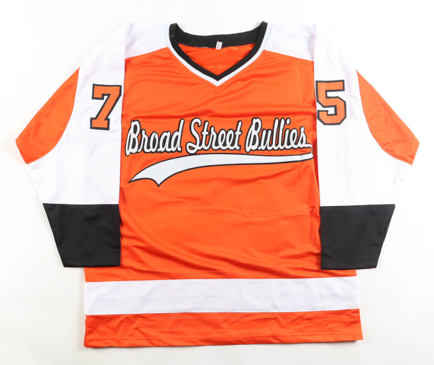 Flyers 1975 "Stanley Cup Champions" Jersey Signed by (12) With Bill Barber, Bernie Parent, Tom Bladon, Gary Dornhoefer (PSA) at PristineAuction.com Flyers 1975 "Stanley Cup Champions" Jersey Signed by (12) With Bill Barber, Bernie Parent, Tom Bladon, Gary Dornhoefer (PSA) at PristineAuction.com