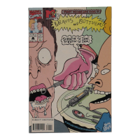 1994 "Beavis & Butt-Head" Issue #1 Marvel Comic Book at PristineAuction.com