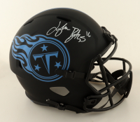Treylon Burks Signed Titans Full-Size Eclipse Alternate Speed Helmet (Beckett) at PristineAuction.com