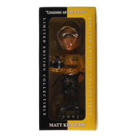 Matt Kenseth Signed LE "Legends of the Tracks" Forever Collectibles 8" Bobble-Head (Beckett) at PristineAuction.com