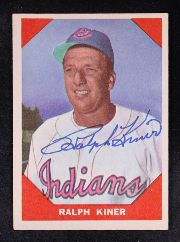 Ralph Kiner Signed 1960 Fleer #79 (Beckett) at PristineAuction.com Ralph Kiner Signed 1960 Fleer #79 (Beckett) at PristineAuction.com