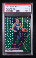 Luka Doncic 2019-20 Panini Mosaic Mosaic Green #44 (PSA 10) at PristineAuction.com