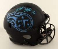 Treylon Burks Signed Titans Full-Size Authentic On-Field Eclipse Alternate Speed Helmet (Beckett) at PristineAuction.com