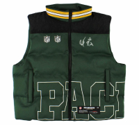Brett Favre Signed Packers Puffer Vest (Radtke) at PristineAuction.com