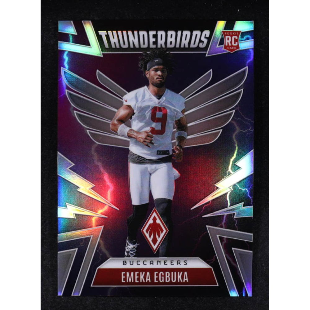 Emeka Egbuka 2025 Panini Phoenix Thunderbirds #47 RC at PristineAuction.com
