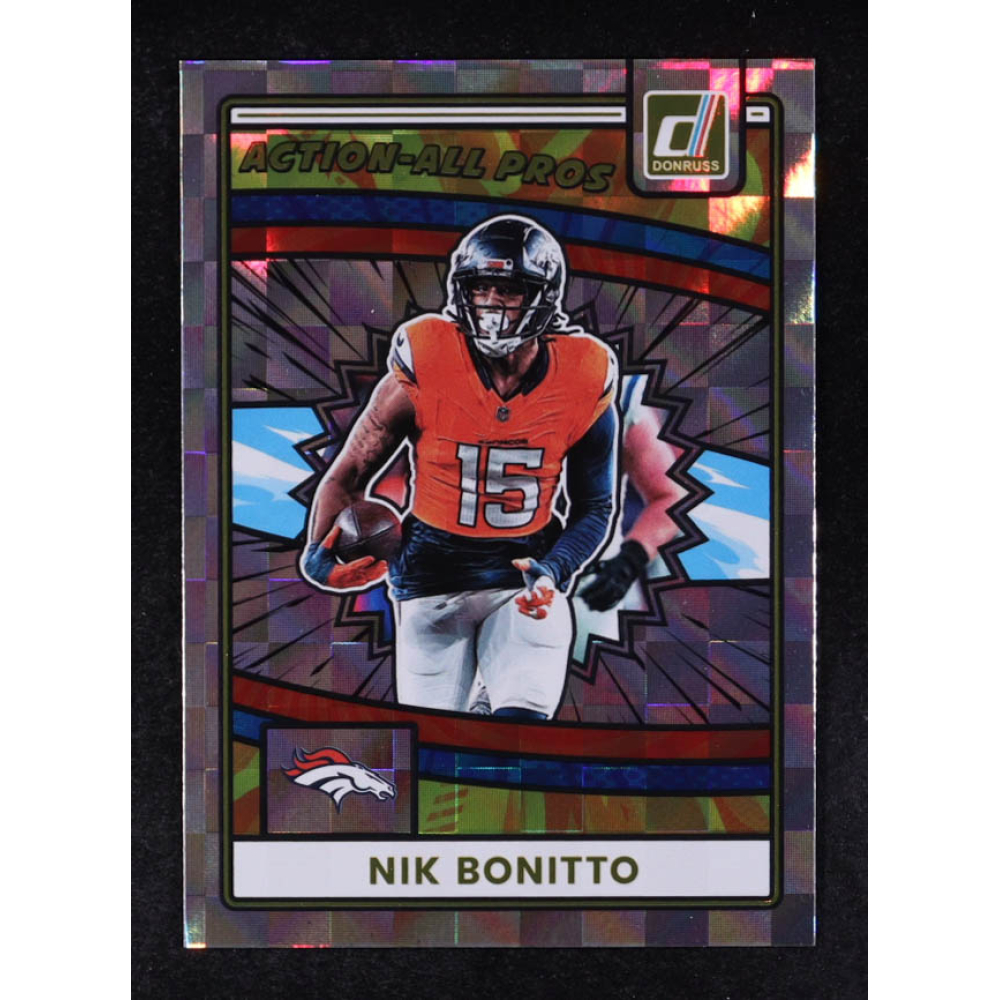 Nik Bonitto 2025 Donruss Action All Pros #17 at PristineAuction.com