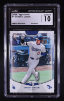 Shohei Ohtani 2024 Topps 100 #16 (CGC 10) at PristineAuction.com