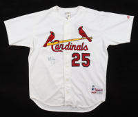 Mark McGwire Signed LE Cardinals Rawlings Authentic Jersey (Steiner) at PristineAuction.com