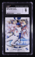 Shohei Ohtani 2024 Topps 50/50 #30 (CGC 9) at PristineAuction.com
