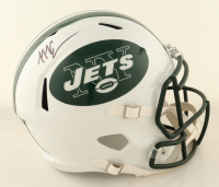 Malachi Corley Signed Jets Full-Size Speed Helmet (Beckett) at PristineAuction.com